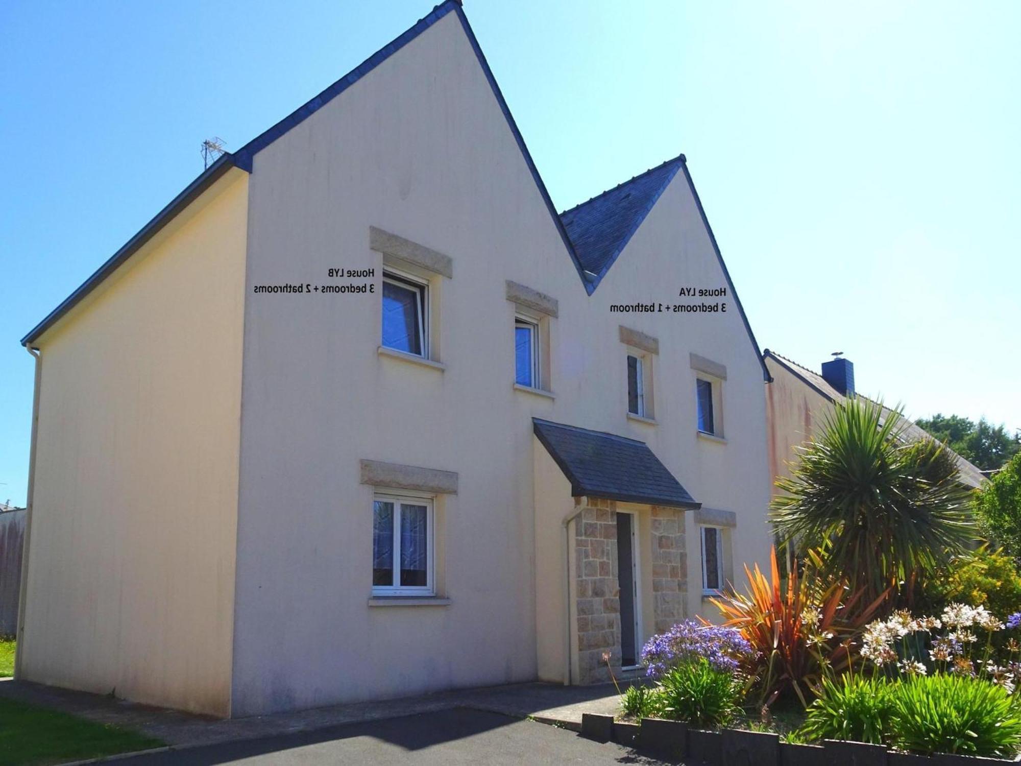 Modern Semi Detached House With Terrace Saint Quay Portrieux Villa Exterior photo